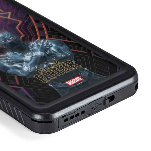 Marvel Black Panther Wakanda Salute Galaxy S24 Plus Waterproof Case